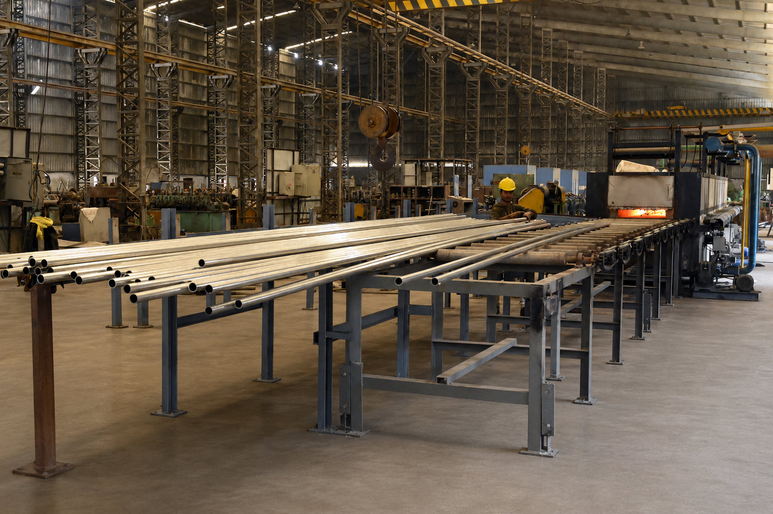 Solution annealed clean stainless tubes