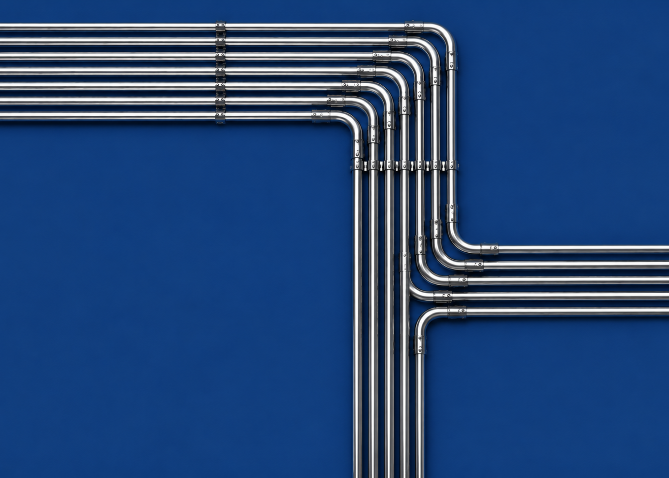 Stainless steel hydraulic and instrumentation tubes